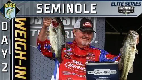 Weigh-in: Day 2 at Lake Seminole (2023 Bassmaster Elite Series)