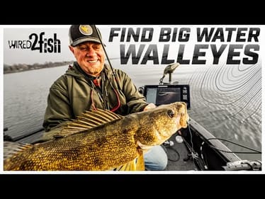 How to Find Walleyes on Big Water