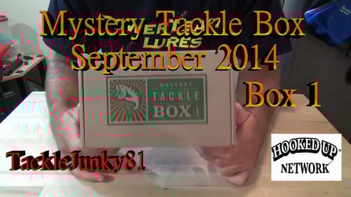 Mystery Tackle Box: September 2014 Box 1 (TackleJunky81)