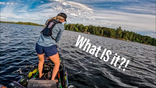 Fishing Remote Lake up North (SURPRISE CATCH!!)