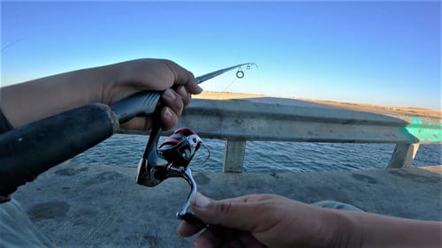Windy Day on the California Aqueduct