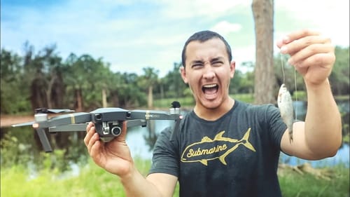 Feeding Fish With a Drone