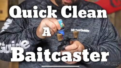 Cleaning a Baitcaster - The Fast Method