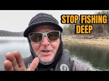 40 Minute On The Water Video!…Places Bass Live In Winter REVEALED…