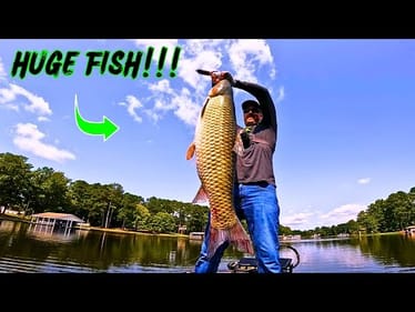 BIGGEST FISH of My LIFE Caught While BASS FISHING!!|| Lake Gaston