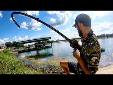 You WONT BELIEVE what LIVES in this CRAZY FARM POND!!! (MONSTER)