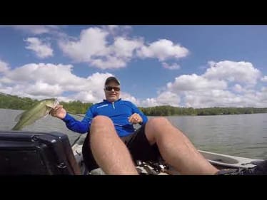 Kayak Bass Fishing: Shaky head bonanza