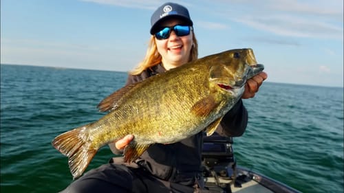BIG Smallmouth Bass to Start the Day!! (Mega Live)