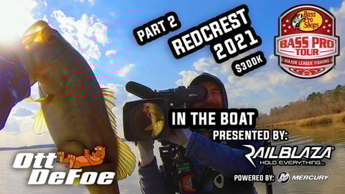 2021 REDCREST "In the Boat" Presented by @RAILBLAZA Lake Eufaula, AL