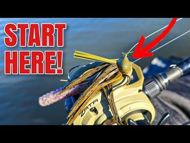 How I'd Learn to Fish a Jig NOW (3 Simple Tips!)