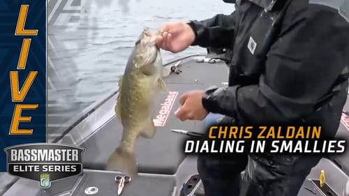 Chris Zaldain contending for the lead at Champlain