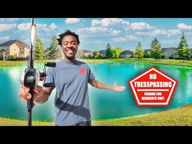 This Backyard Pond Holds BIG Bass – But Can I Catch One?