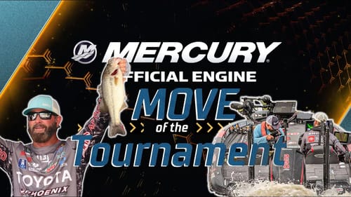 Mercury Move of the Tournament - Gerald Swindle at Neely Henry