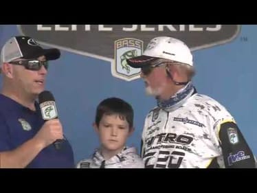 Rick Clunn weighs in 31 pounds on St. Johns