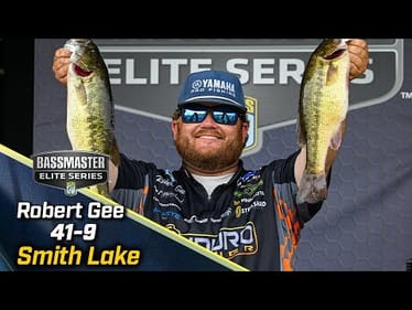 Robert Gee leads Day 3 of Bassmaster Elite at Smith Lake with 41 pounds, 9 ounces