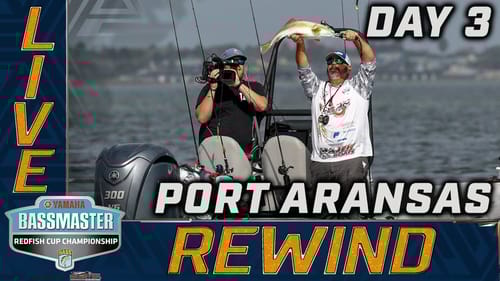 2022 Yamaha Bassmaster Redfish Cup LIVE from Port Aransas - DAY 3