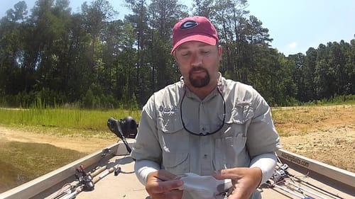 Protection from the sun while fishing