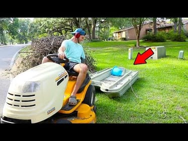 FOUND Free Boat in Trash (Does it Float?)