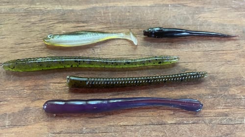 Double Your Dropshot Bites With These 5 Baits…(Specific Situations)
