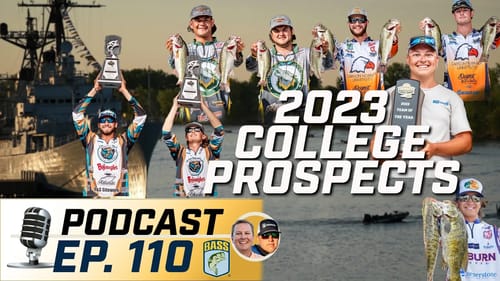 The Next Generation of College Fishing Prospects (Ep. 110 Bassmaster Podcast)