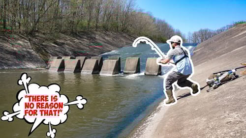 DON'T Be This Guy at a TINY SPILLWAY!!! (Crowded Spillway)