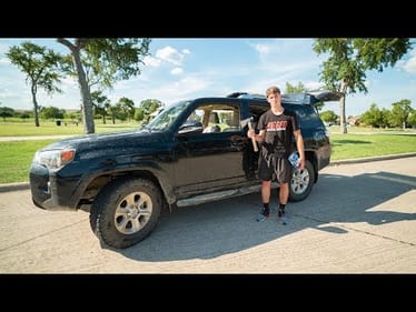 How I LIVE Out of My Car -- (Fishing Off-road Mobile)