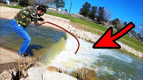 EXTREME CITY FLOODING makes FISHING INSANE!!