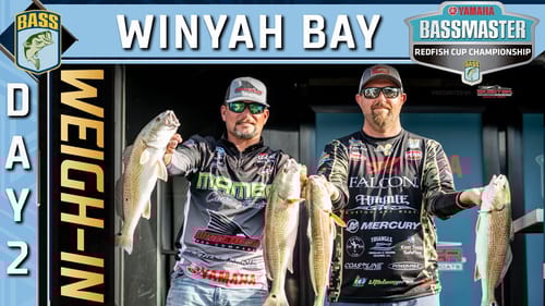 Weigh-in: Day 2 of 2023 Redfish Cup at Winyah Bay