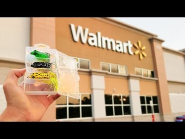 $5 Walmart Brand FROG Fishing Kit Challenge (Crazy Blowup!)