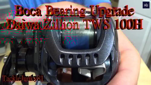 Boca Bearing Upgrade: Daiwa Zillion TWS 100H