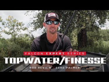 Falcon Expert TOPWATER/FINESSE JIG Rod – What the PROS fish with it! ft. Luke Palmer