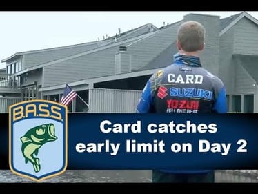Brandon Card catches an early limit on Ross Barnett Day 2