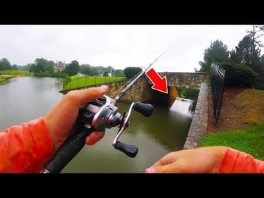 CRAZY Catch Fishing In TUNNEL? (New SECRET Spot)
