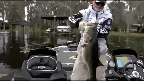 St. Johns River: Rick Clunn's final day giant bass