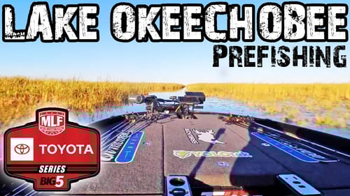 MLF Toyota Bass Tournament on LAKE OKEECHOBEE! Practice Starts Here!