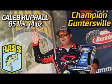 Caleb Kuphall wins Bassmaster Elite at Lake Guntersville