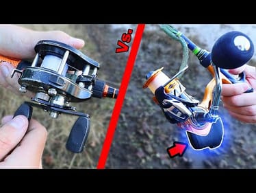 BLUETOOTH Fishing Reel VS. Old Vintage Reel (Fishing Challenge!)