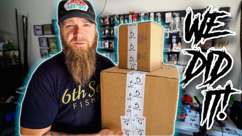 UNBOXING: I Don't Think I'm Supposed To Show You This... BUT WE DID IT! My HEATER SHAD Custom Color!