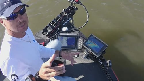 Using PanOptix Depthfinder To Find Structure | Bass Fishing
