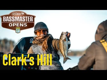 I Fished my First Bassmaster Open! Clarks Hill (Day 2)