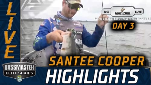 Day 3 Highlights (2020 Bassmaster Elite at Santee Cooper)