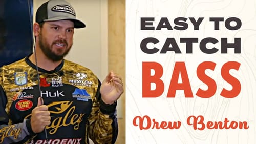 Easy-to-Catch Bass: Flipping, Skipping & Finding Unpressured Fish - Drew Benton