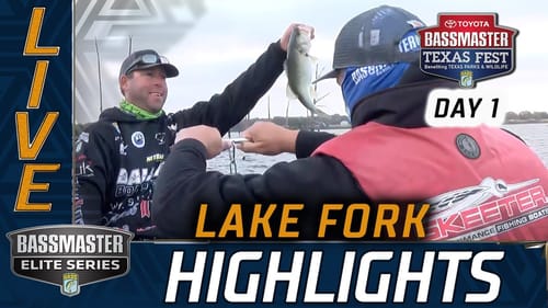 Day 1 Highlights (2020 Bassmaster Elite at Lake Fork)