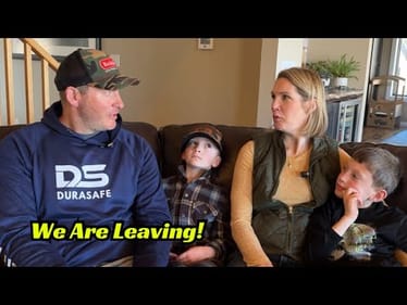 We Are Leaving!