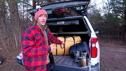 Truck Camping for Big Rainbow Trout!