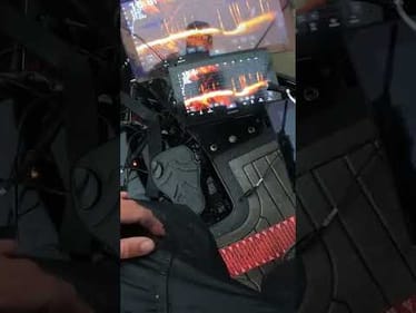 Storm fishing in lightning