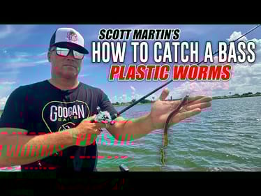 How to Catch a Bass on a Plastic Worm - Scott Martin
