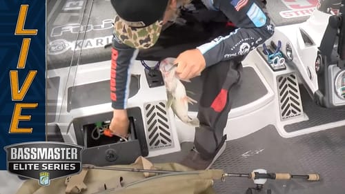 SANTEE COOPER: Welcher gets on the board on Bass LIVE