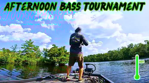 Fishing a BASS TOURNAMENT During MASSIVE Heat Wave!!! || CHOWAN RIVER
