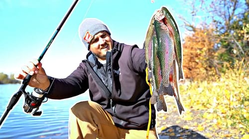 POND TROUT FISHING | Easy & Delicious!!!